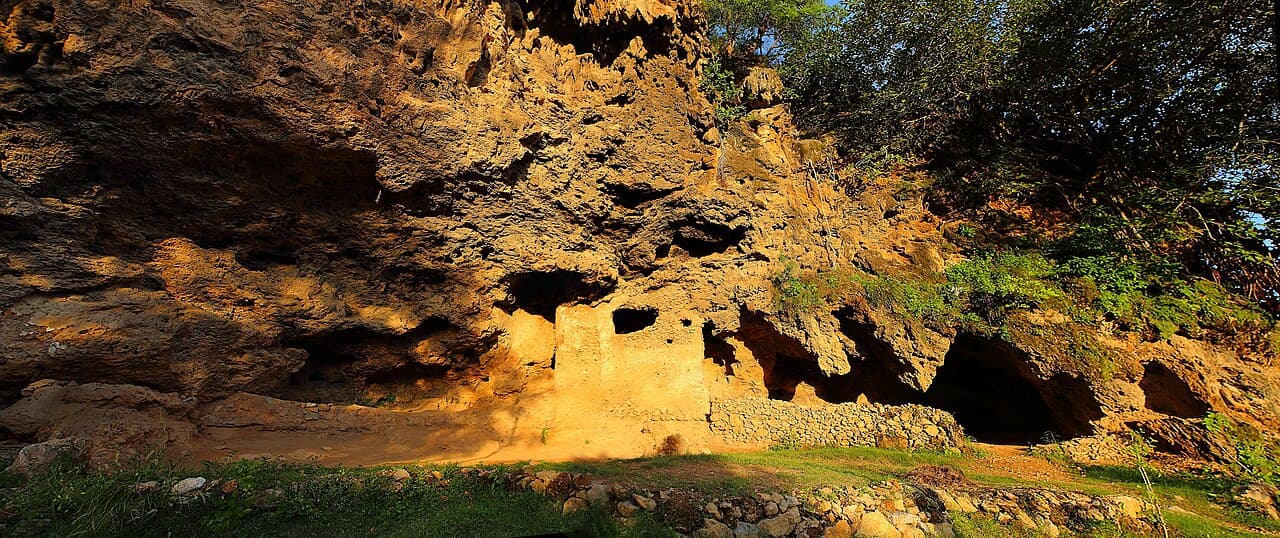 Shah Allah Ditta Caves in Islamabad Capital Territory, Pakistan